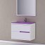 Mueble de baño Aloha suspendido 2 cajones de Batoni